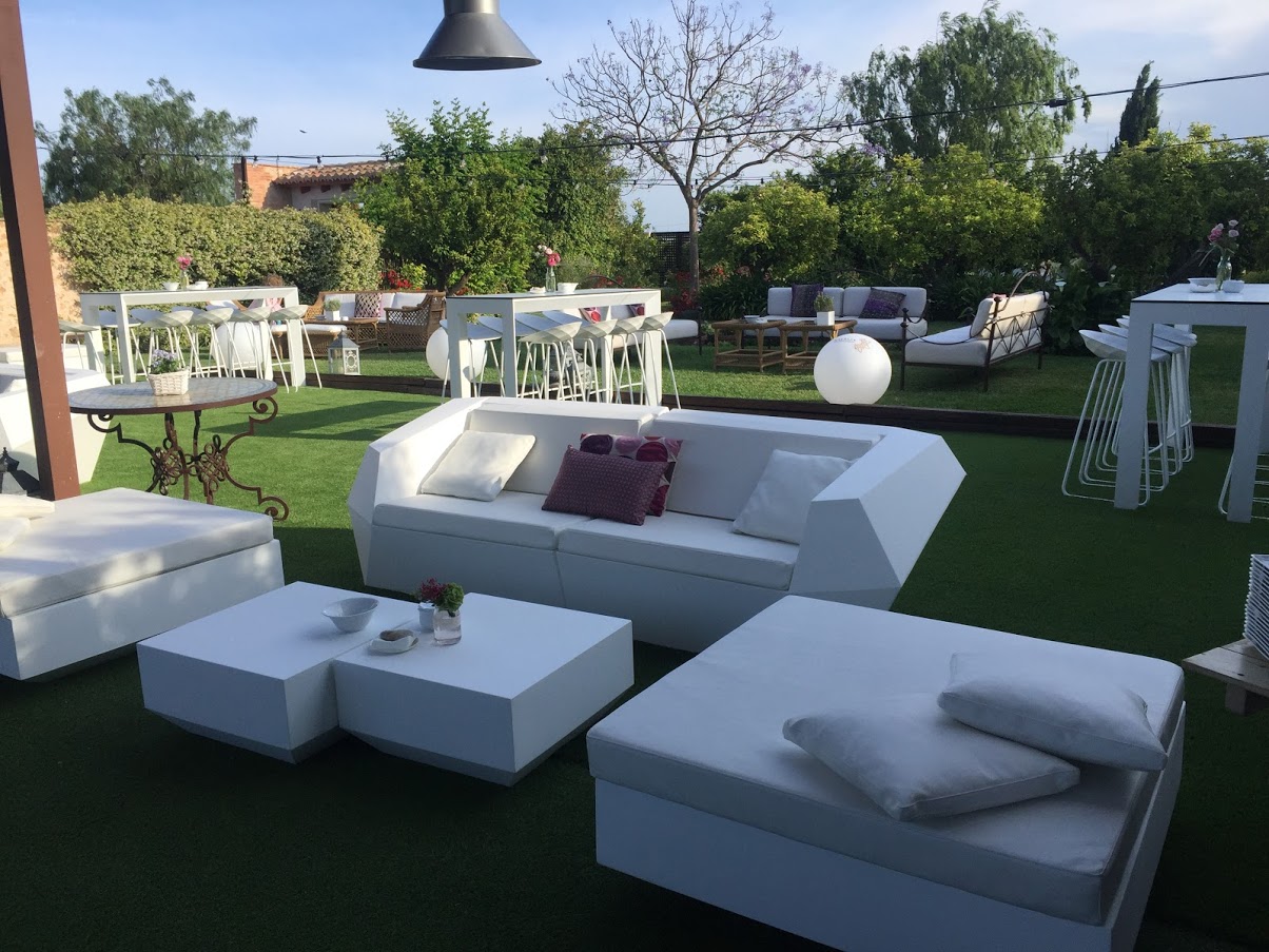 Alquiler de mobiliario para bodas en Alicante