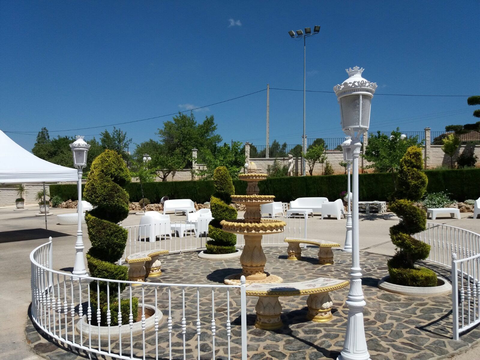 Alquiler de mobiliario para bodas en Málaga