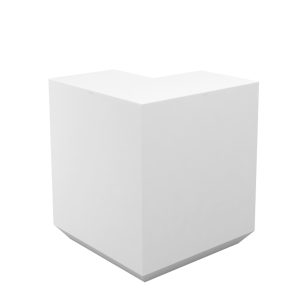 Vela Barra Esquina 100x115cm (Led Blanco)